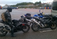 Moottoripyöräilyä Ahvenanmaalla